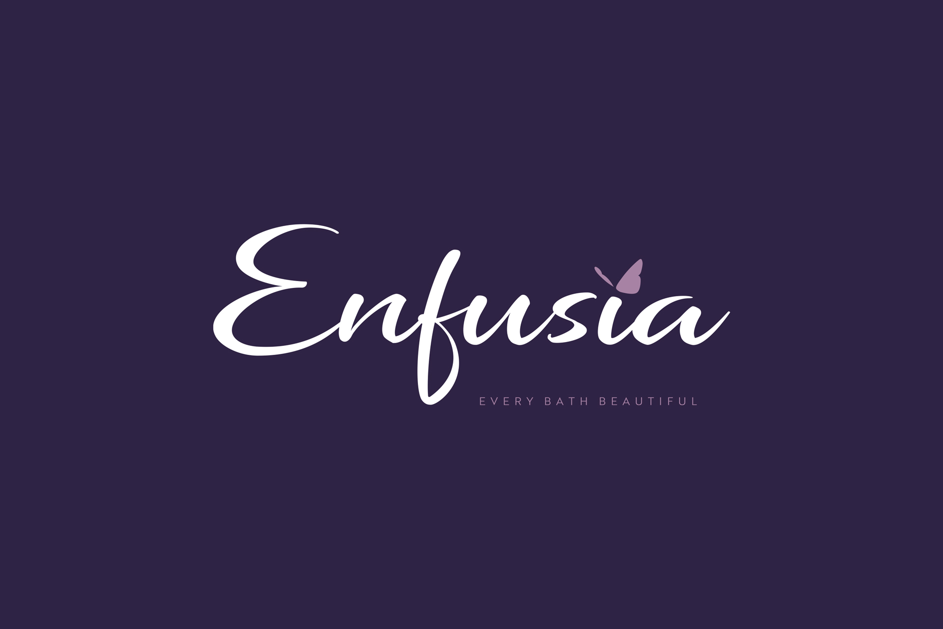 Enfusia body care lineup with coordinated labels