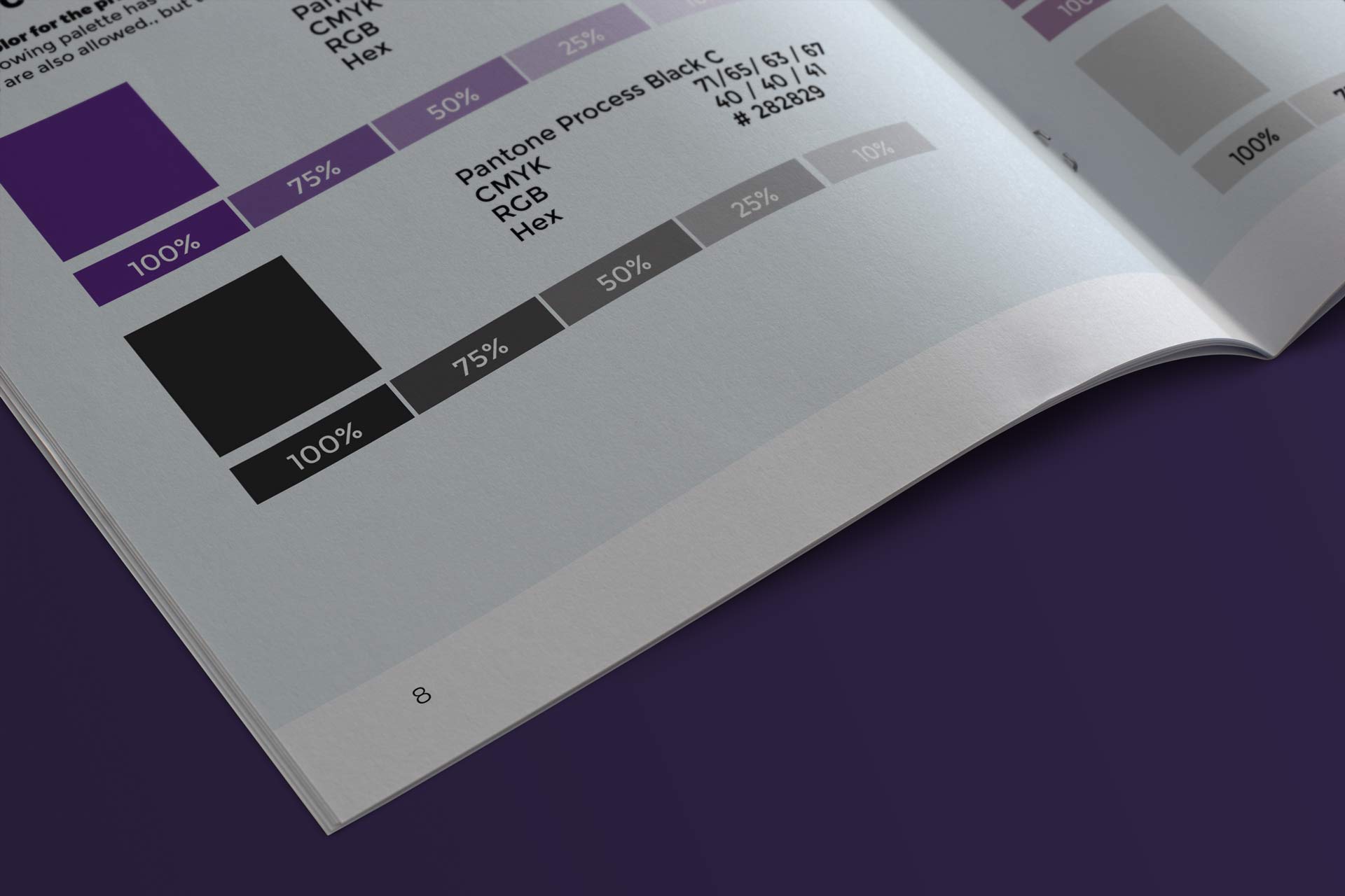 Enfusia boxed product packaging with refined typography