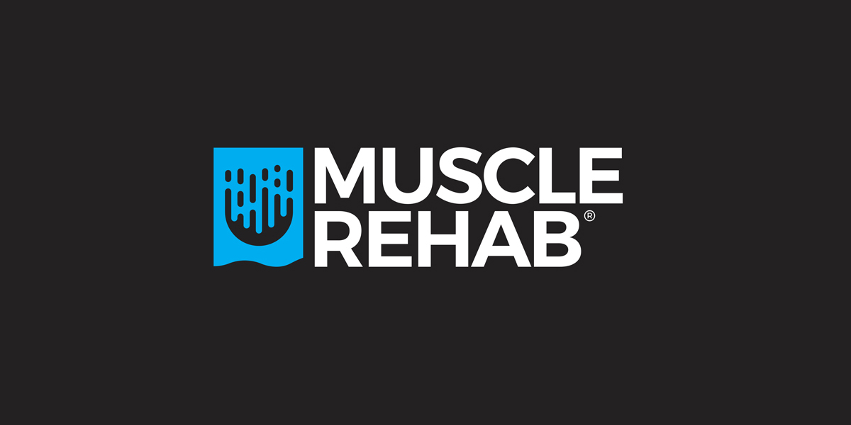 Muscle Rehab logo presentation