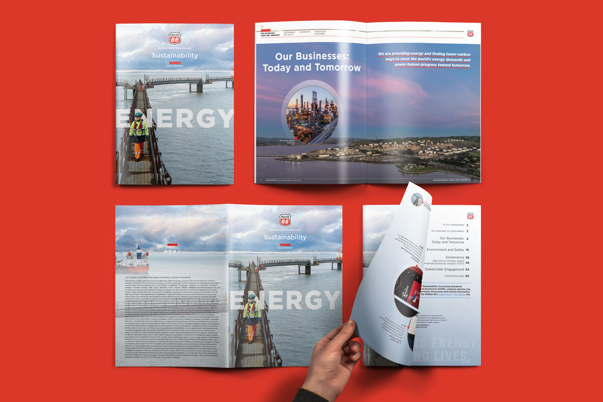 Phillips 66 sustainability report cover
