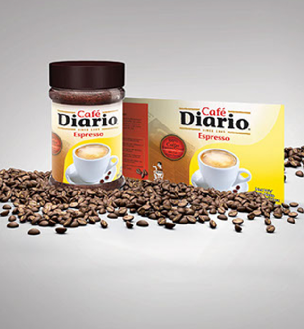 Café Diario Espresso — bottle packaging