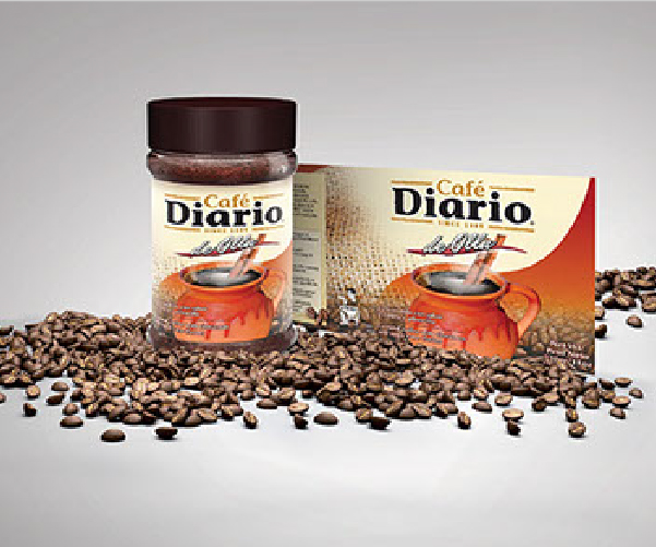 Café Diario Olla flavor — bottle packaging