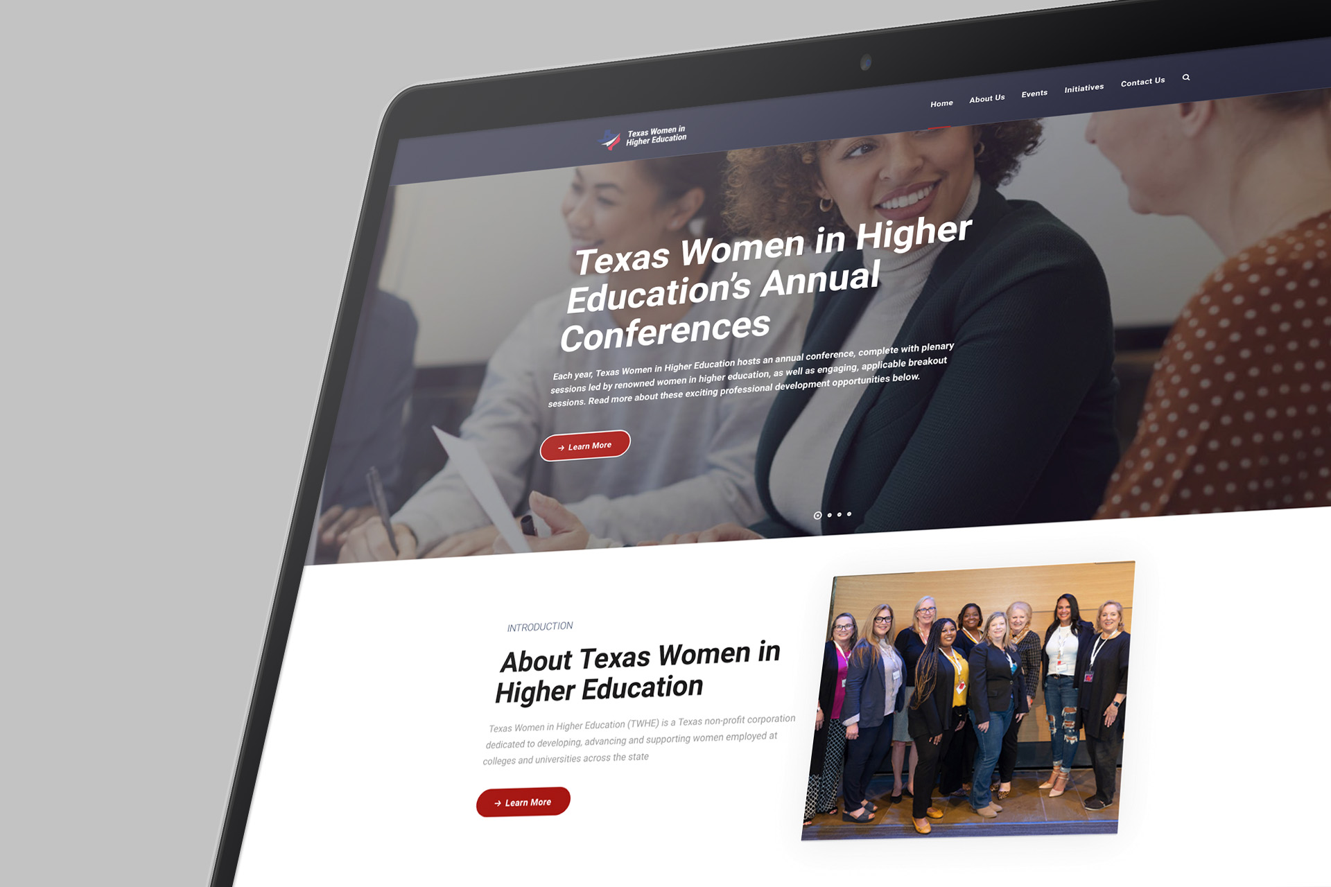 TWHE membership benefits page design