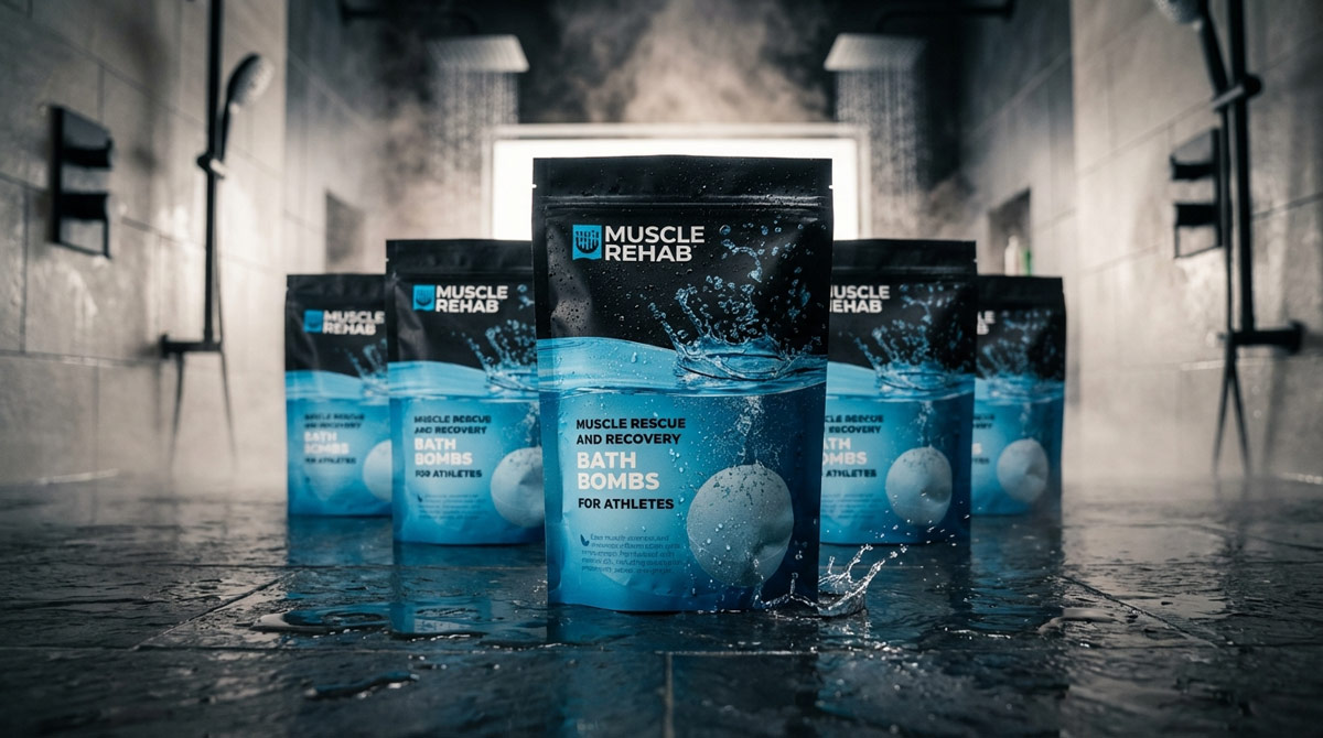 Muscle Rehab product photography