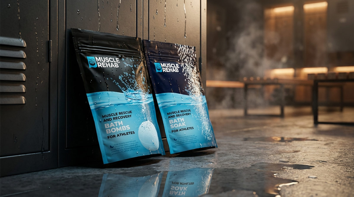 Muscle Rehab product photography
