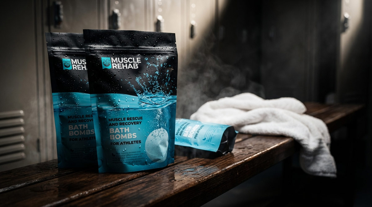 Muscle Rehab product photography