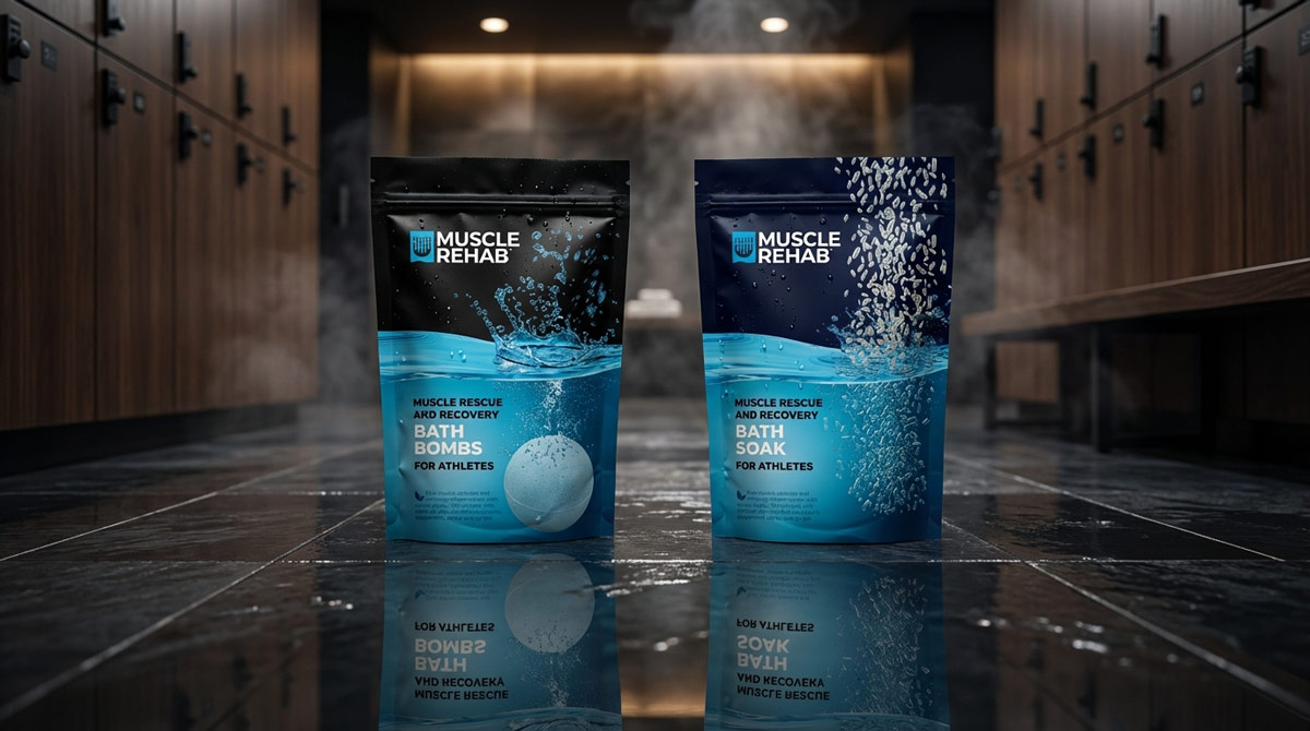 Muscle Rehab product photography
