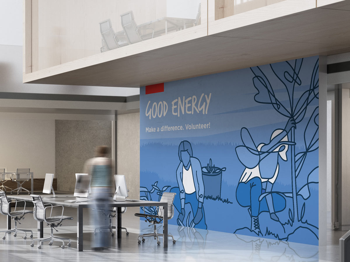 Phillips 66 conference mural