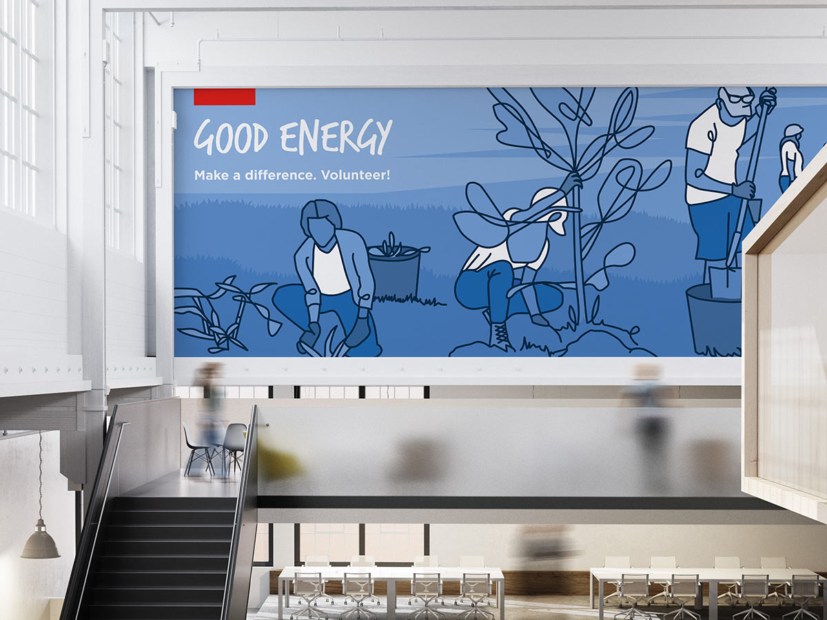 Phillips 66 environmental mural