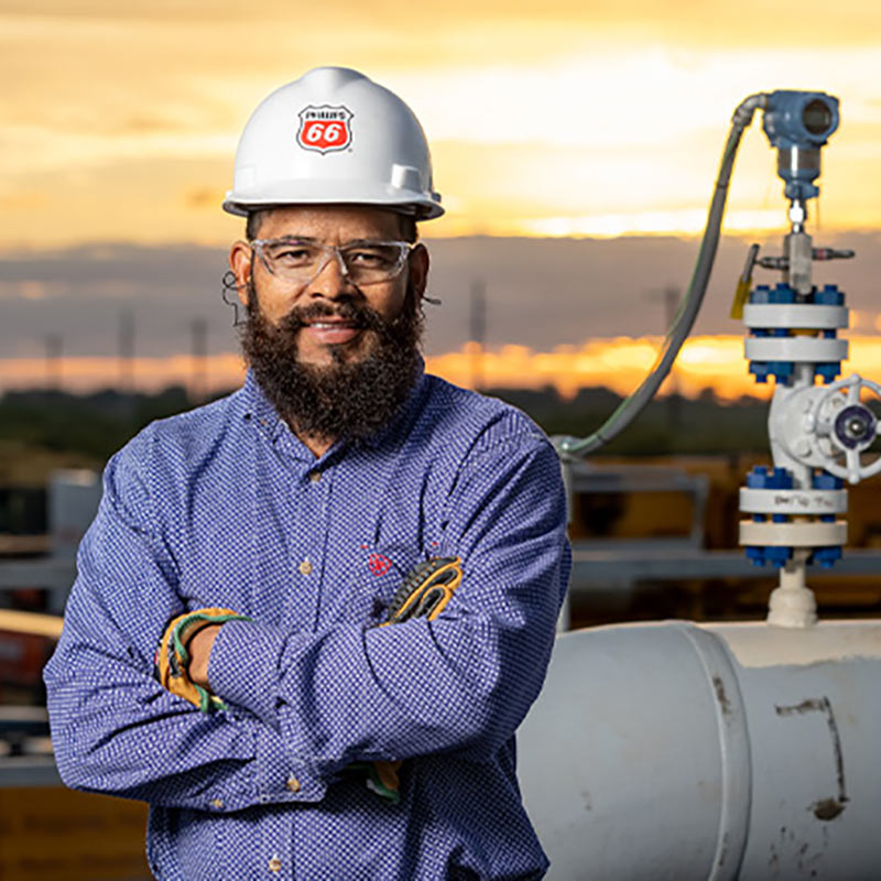 Phillips 66 engineer photography