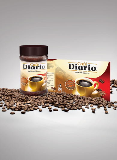 Cafe Diario packaging design